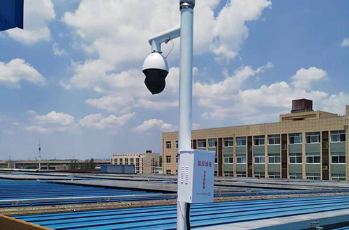 滁州屋顶新能源发电4G监控球机摄像头